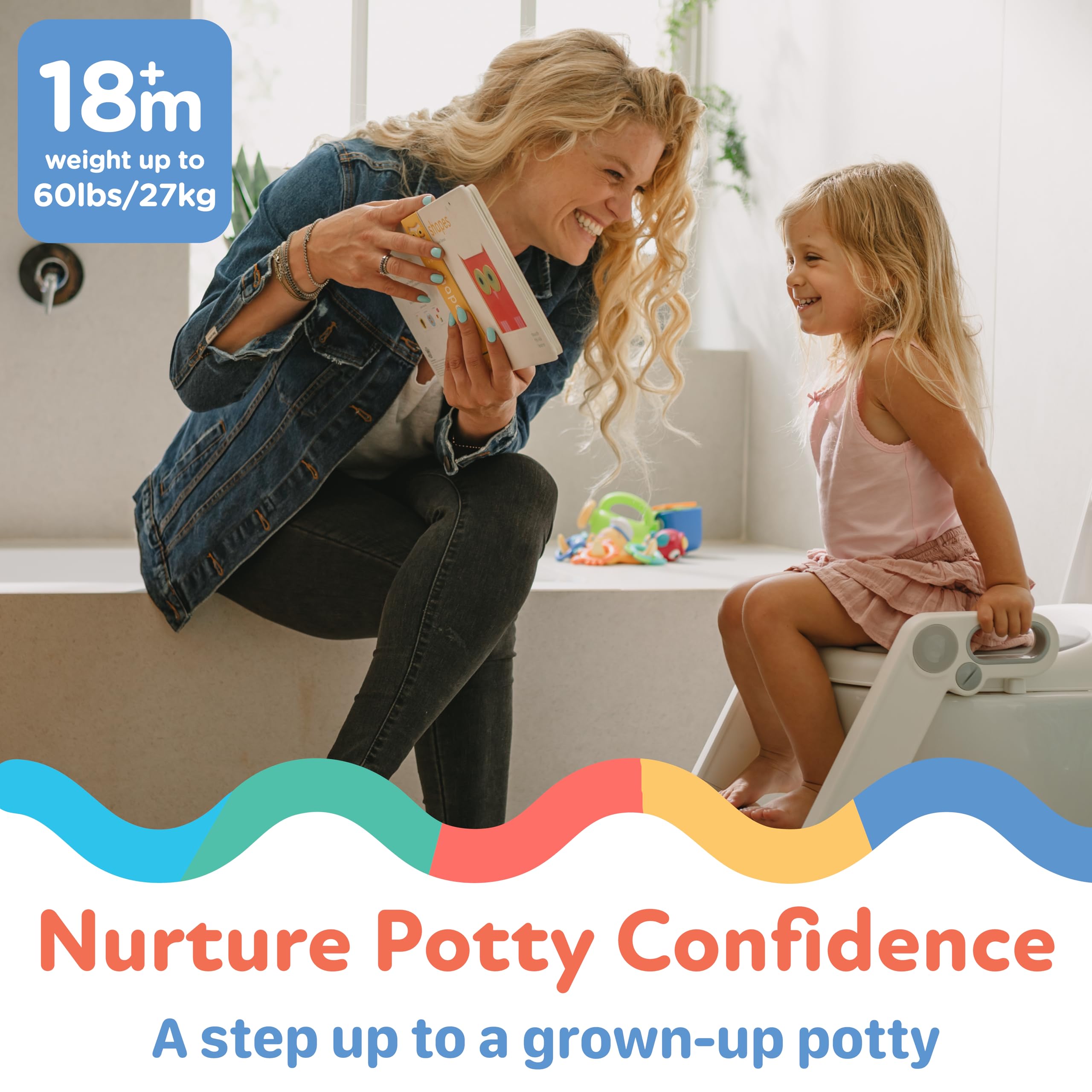Nuby Escabeau de toilette