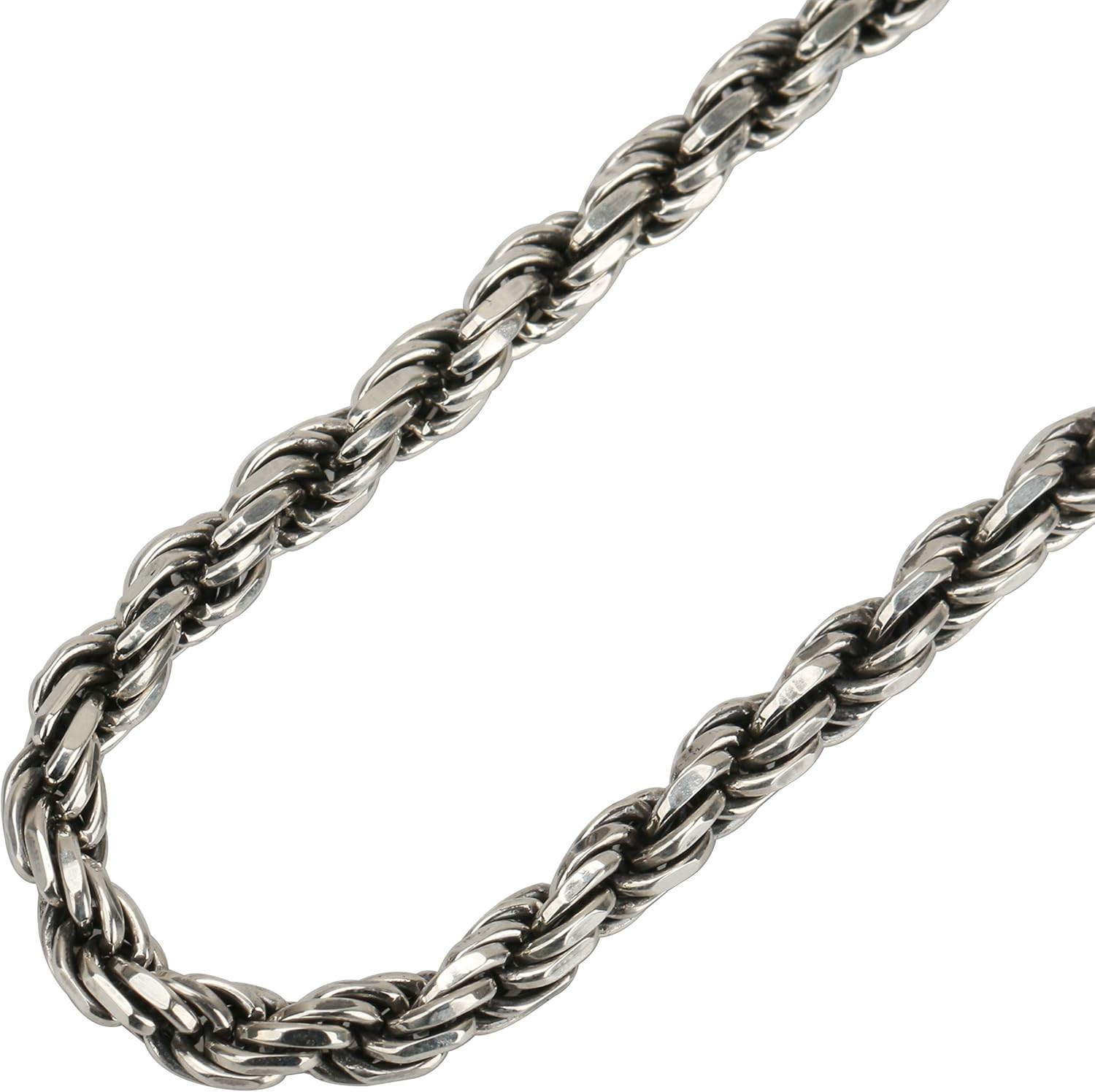 LaLibeModaプッシュバックル ゴールド 4ミリ18インチ テニスチェーン