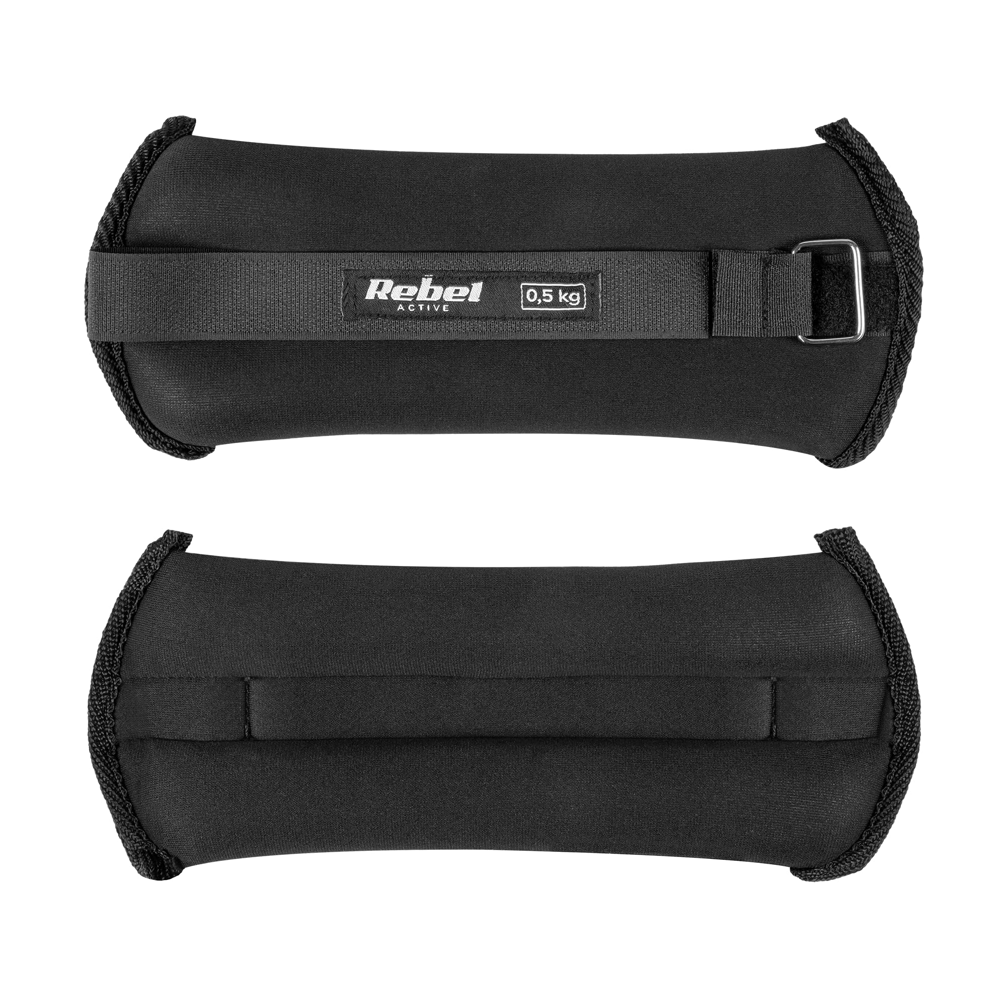 Rebel Pesi per caviglie e polsi gambe regolabili comode 2 x 0,5 kg RBA-3500-0,5
