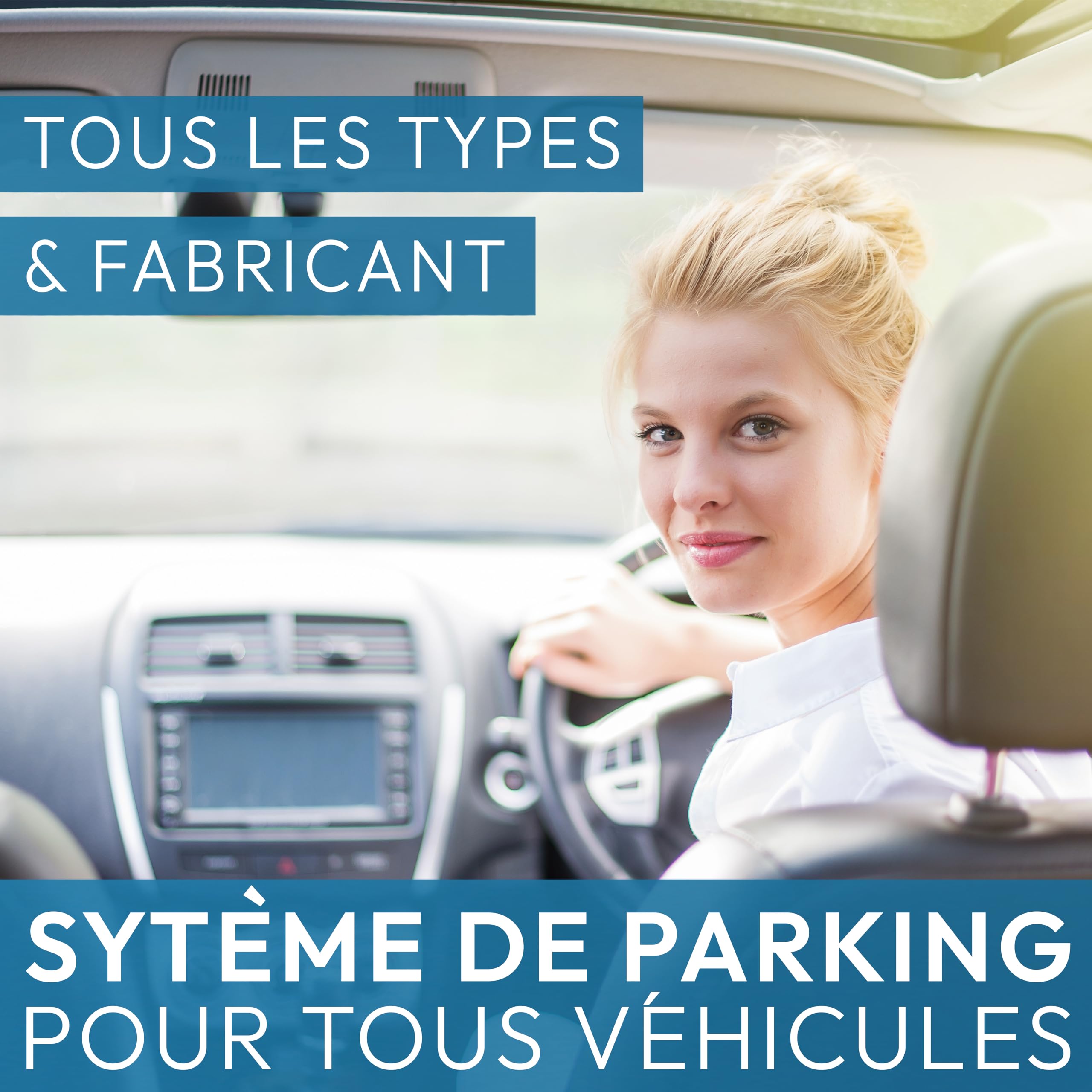 Vega R4S Aider Système Parking avec écran Couleur et Beeper intégré/Comprend 4 capteurs de Couleurs et Motifs Assortis