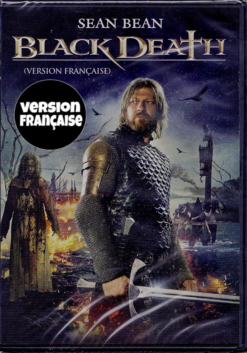 Black Death (English/French) 2010 (Widescreen) Régie au Québec (Cover Bilingue) [DVD]