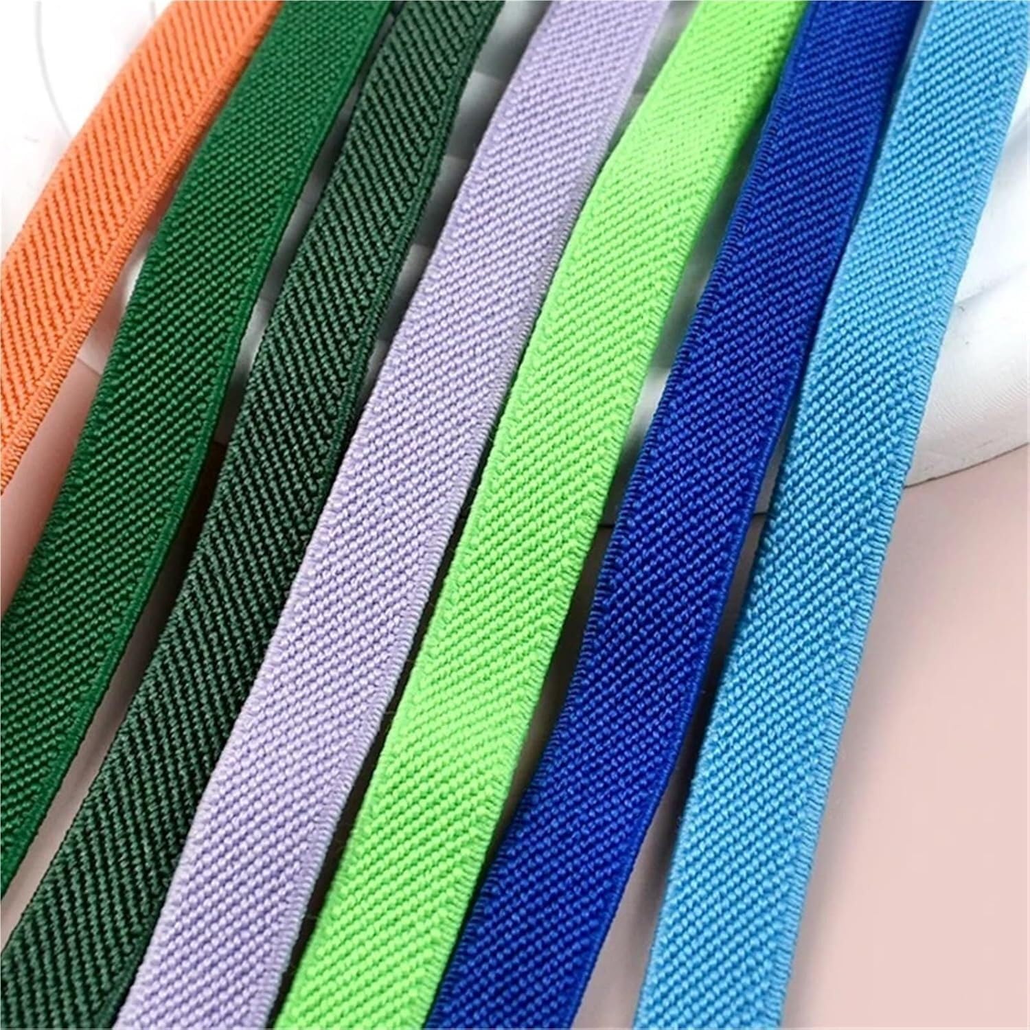 Elastisches Band zum Nähen, 2-10 Meter 10 mm elastische Bänder for Nähen von Schultergurten, Gummibändern, Gürteln