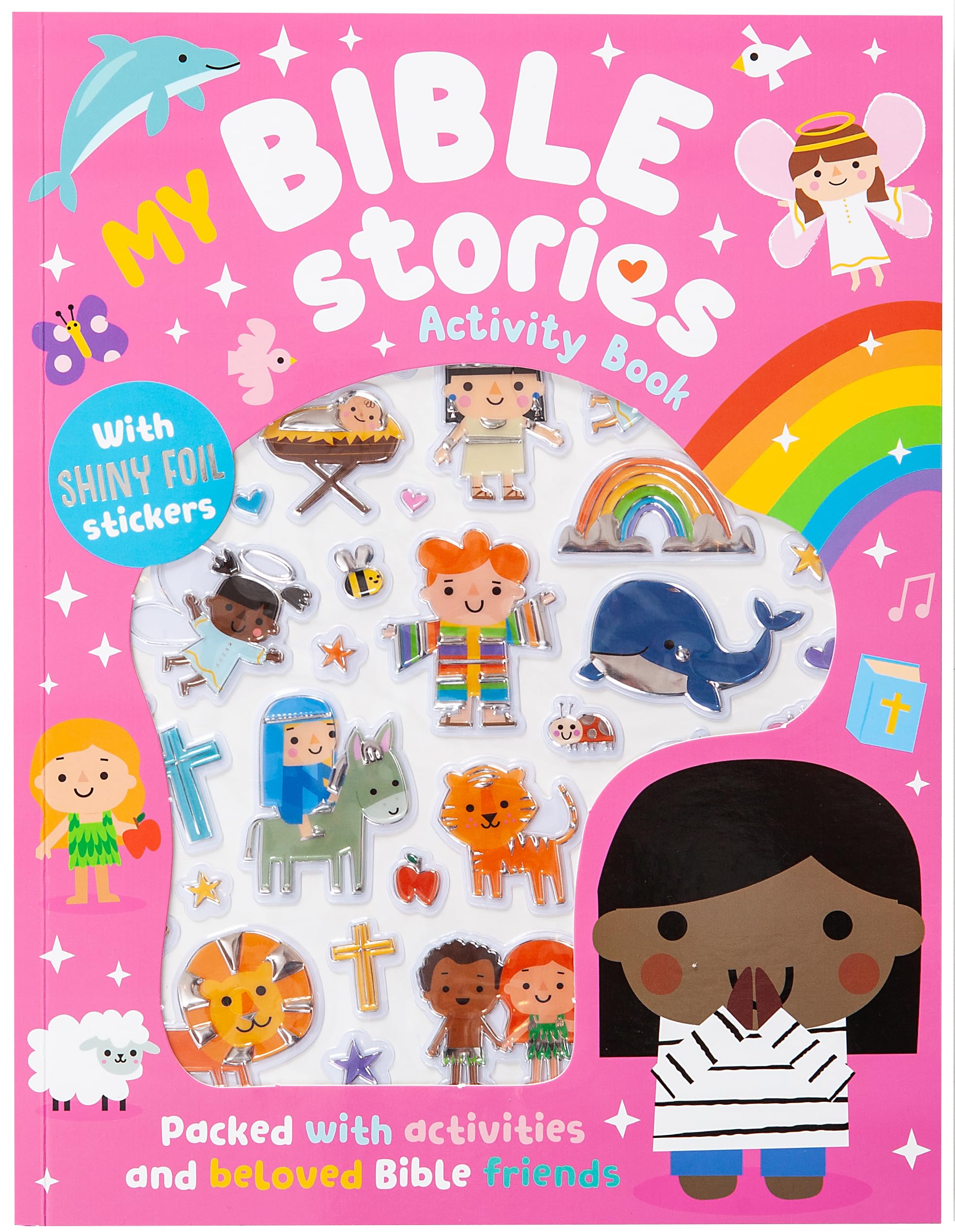 My Bible Stories Activity Book (Pink) (Make Believe Ideas)