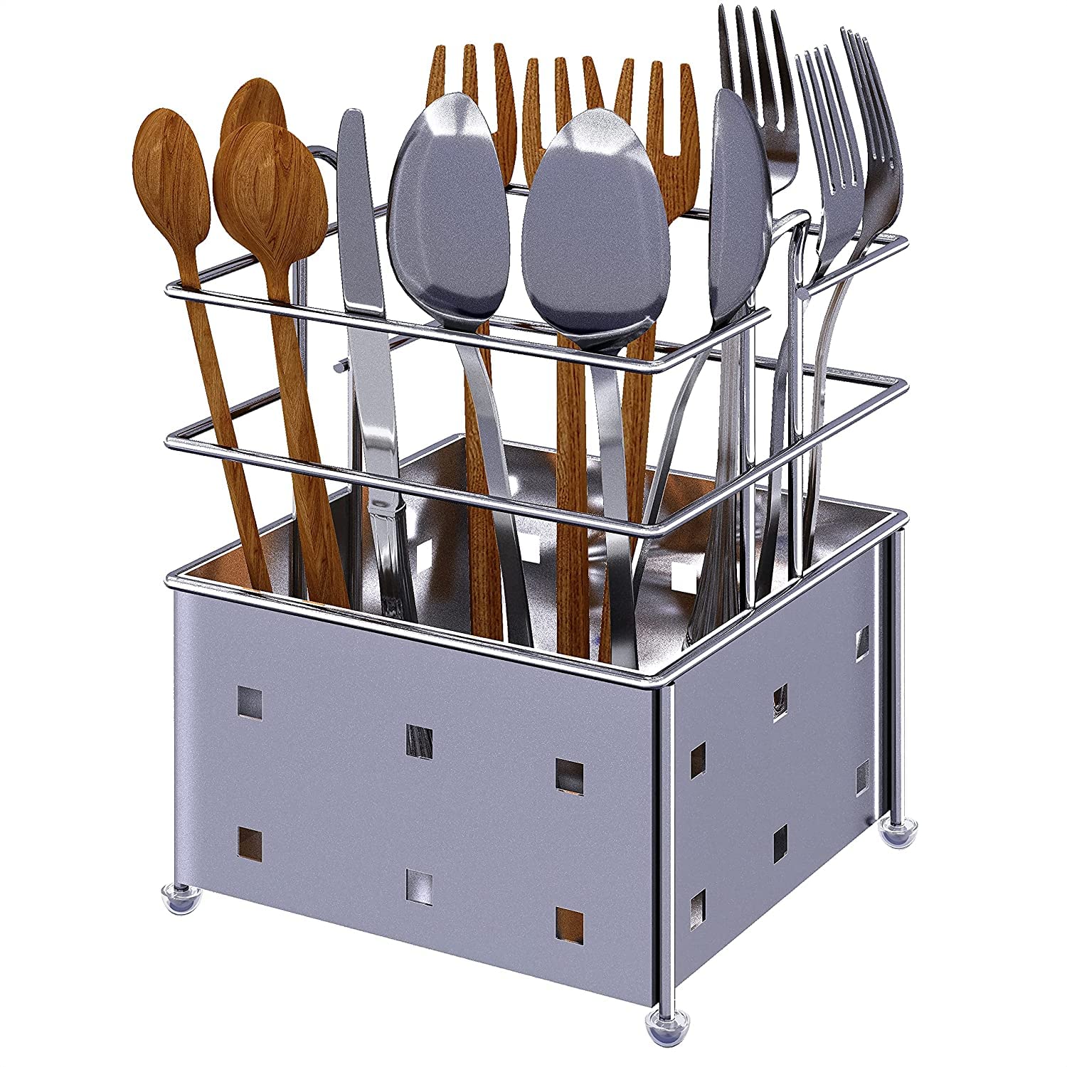 Stainless Steel Cutlery & Spoon Rack - LIFE TIME -4