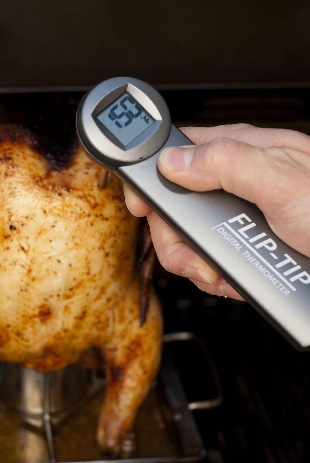 review Charcoal Companion CC4075 Instant Read Flip Tip Digital Thermometer
