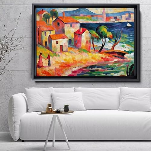 Miniatura 2 de Captivating View of Collioure, Canvas Wall Art for Home Decor, Artistic Delight of Scenic Beauty