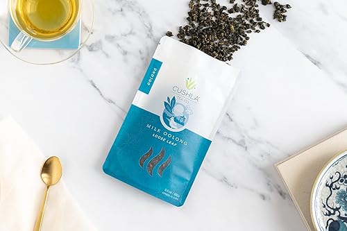 Miniatura 2 de Té Oolong de leche de alta montaña taiwanesa - Té Oolong con leche Xin Qing - Té de leche de hojas sueltas Jinxuan Oolong