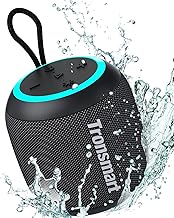 Tronsmart Bluetooth Lautsprecher Musikbox mit Licht, 15W Stereo Bluetooth 5.3, IPX7 Wasserschutz, Bass Kabellos Box, Einge...