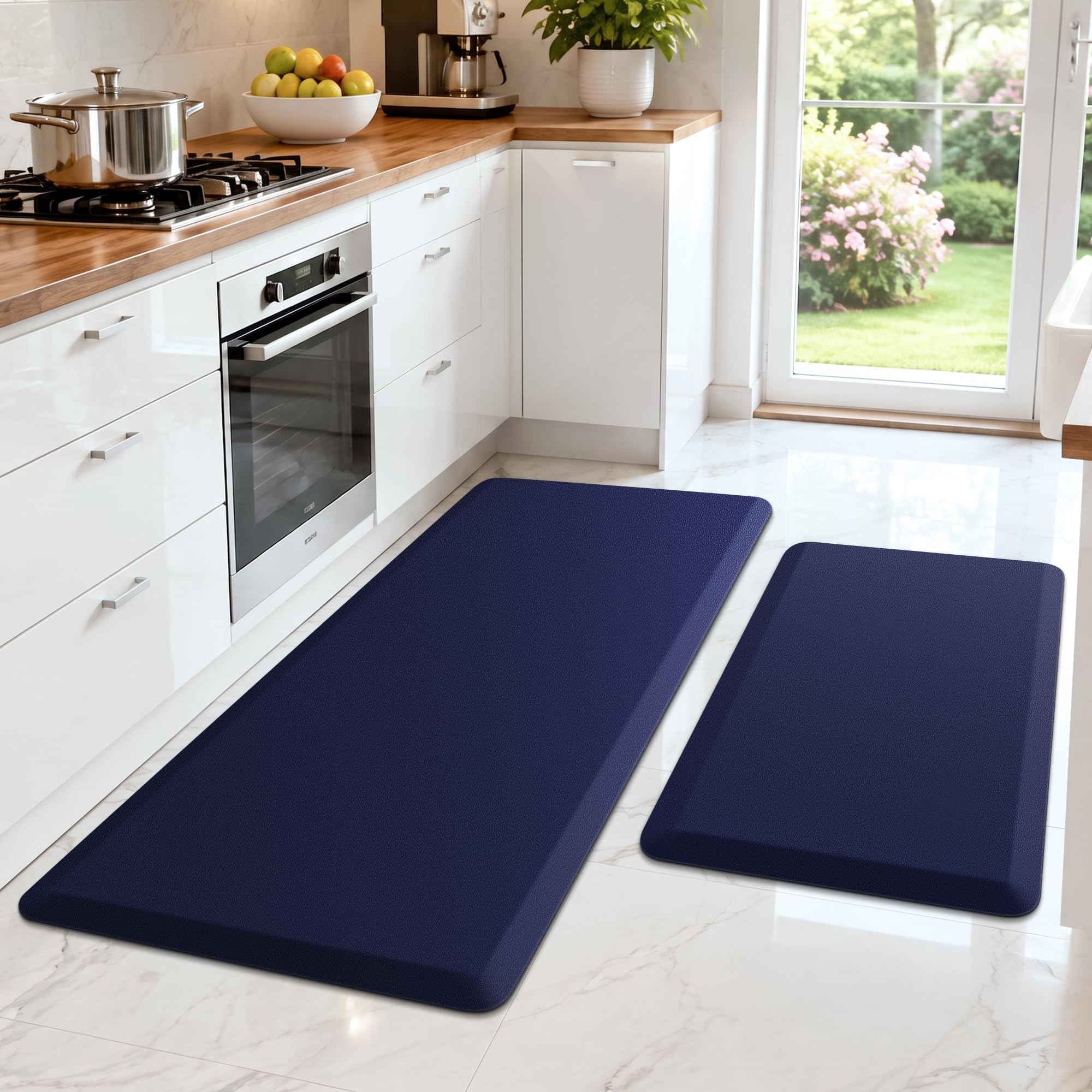 HappyTrends 2 PCS Kitchen Mat Cushioned Anti-Fatigue Floor Mat — Amazon image 14