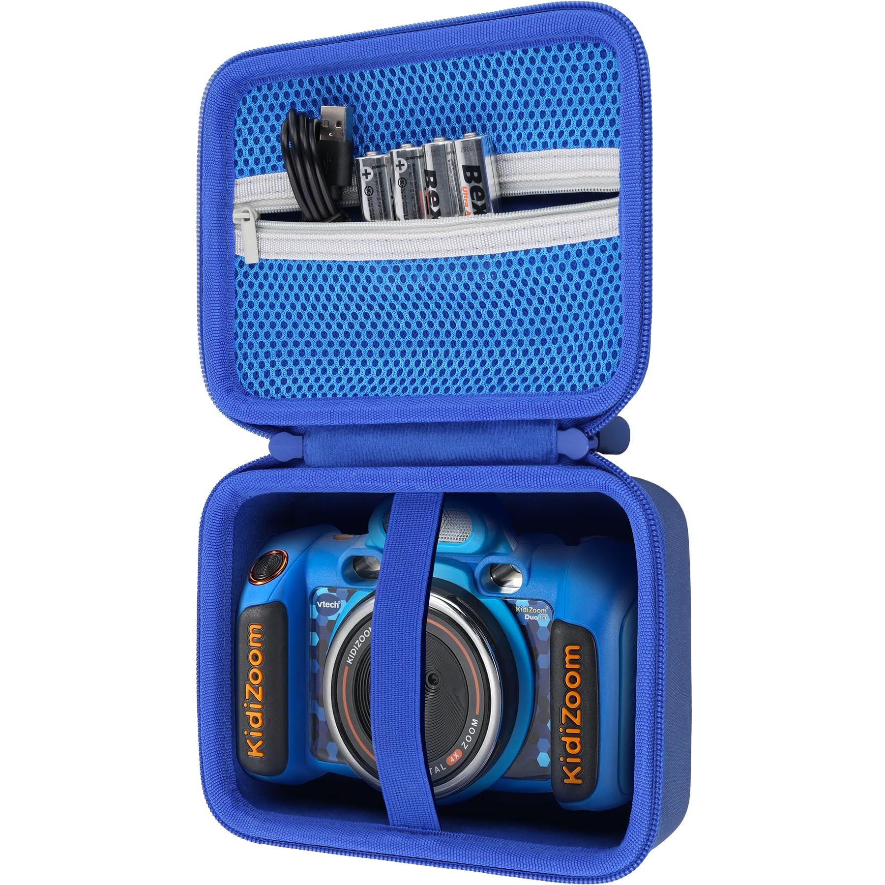 co2CREA Étui de Voyage Rigide Housse Cas pour VTech KidiZoom Duo Camera FX Kids Appareil Photo