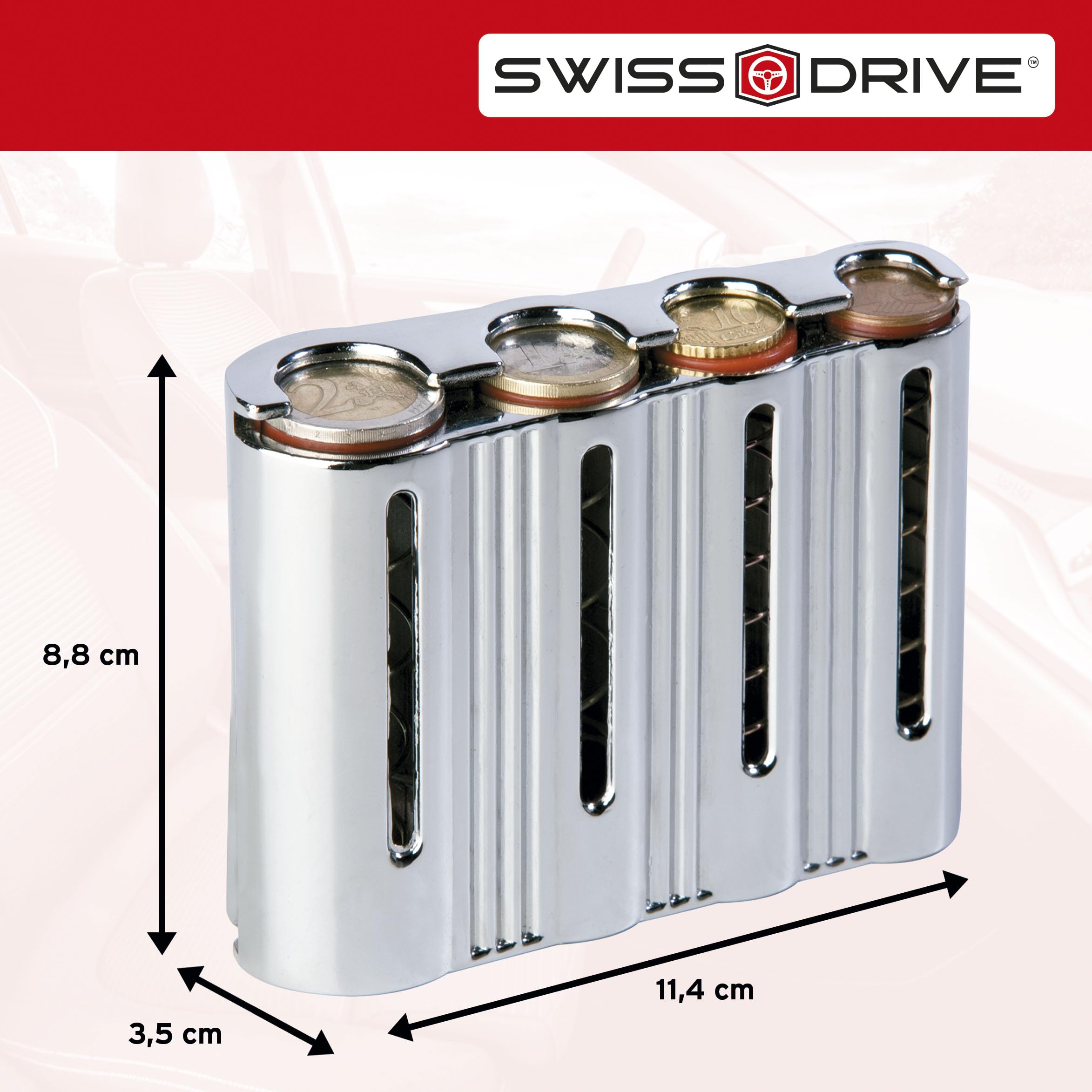 Sumex CAR+ EUROBOX EURO pudełko na monety euro
