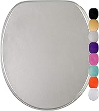 Toilet Seat | Large Selection of Sparkling Toilet Seats | Sturdy Hinges | High Quality Wood (Shimmering Argentinian)