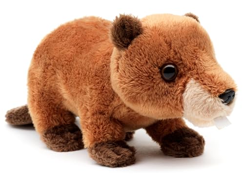 Uni-Toys - Plushie de Castor, 20 cm de Longitud, Peluche