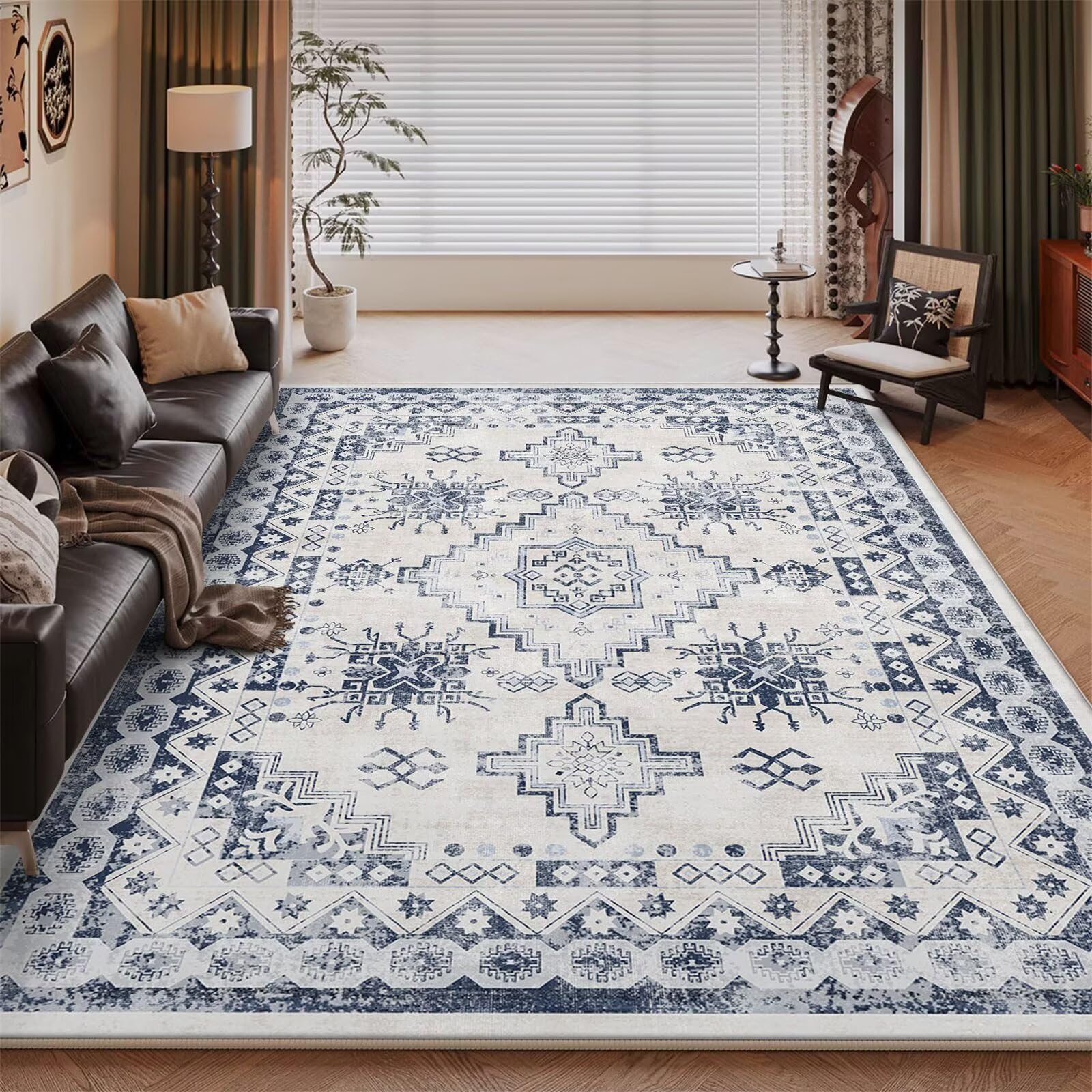 Tapis protection sol lavable premium pour intérieur moderne