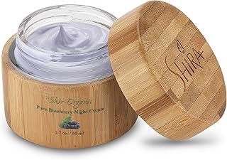 Shira Shir-Organic Pure Blueberry Night Cream / Dry With High Levels of Phytonutrients, Antioxidants, Vitamins C and E (Blueberry Night Cream, 50 ML)