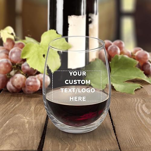 Miniatura 7 de Copas de vino sin tallo personalizadas de ARC de 5.5 onzas, juego de 12, paquete personalizado a granel, perfecto para hotel, bar, restaurante o
