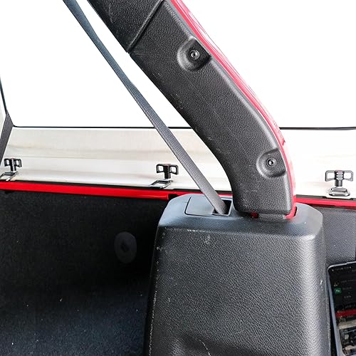 Miniatura 7 de BESTAOO Paquete de 6 tornillos de extracción rápida de techo rígido con 6 anclajes de amarre compatibles con Jeep Wrangler 2007-2023 JK JL 2 4