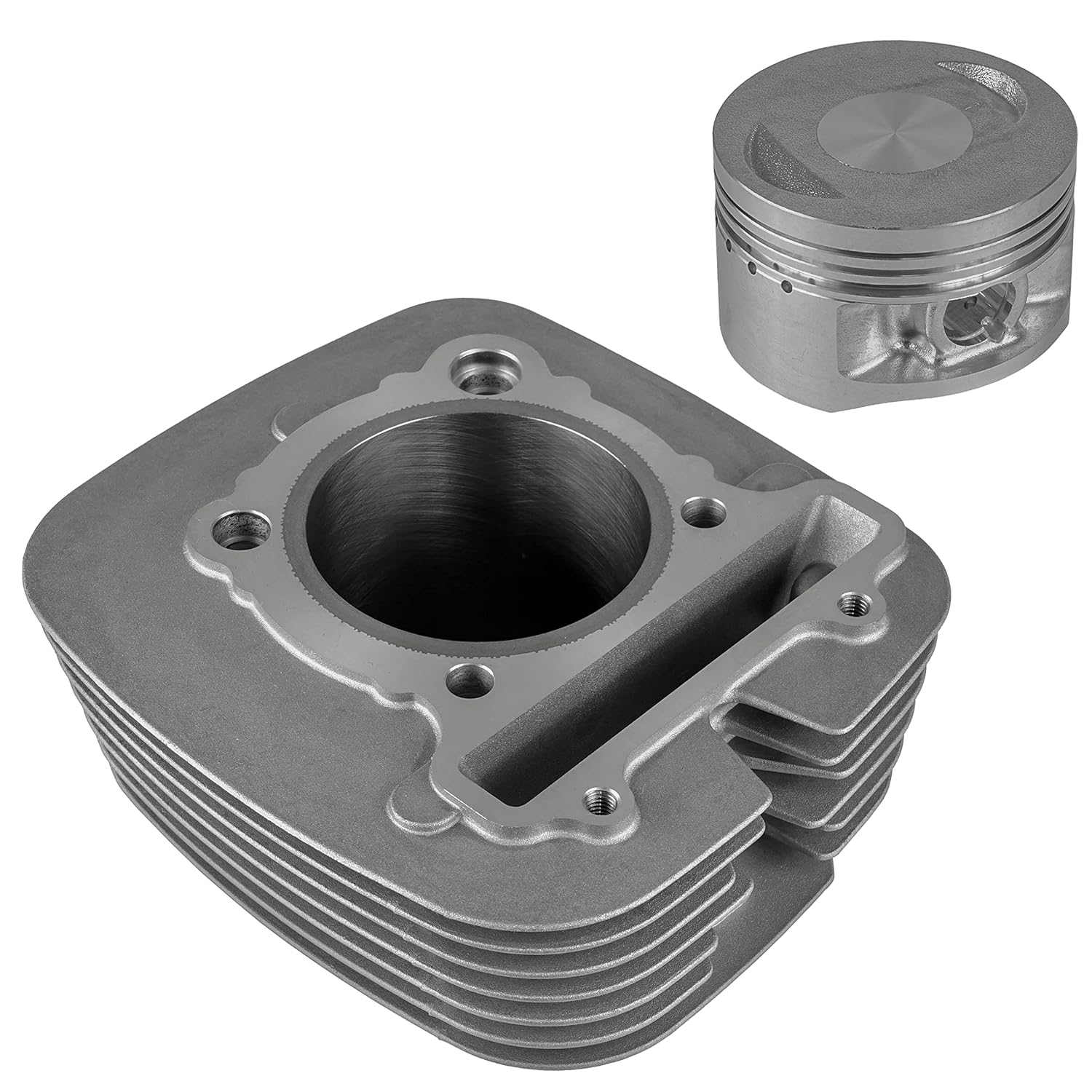 Caltric Cylinder Piston Ring Gasket Compatible with Yamaha Big Bear 350 YFM350FW 4x4 1987-1997 83mm Bore