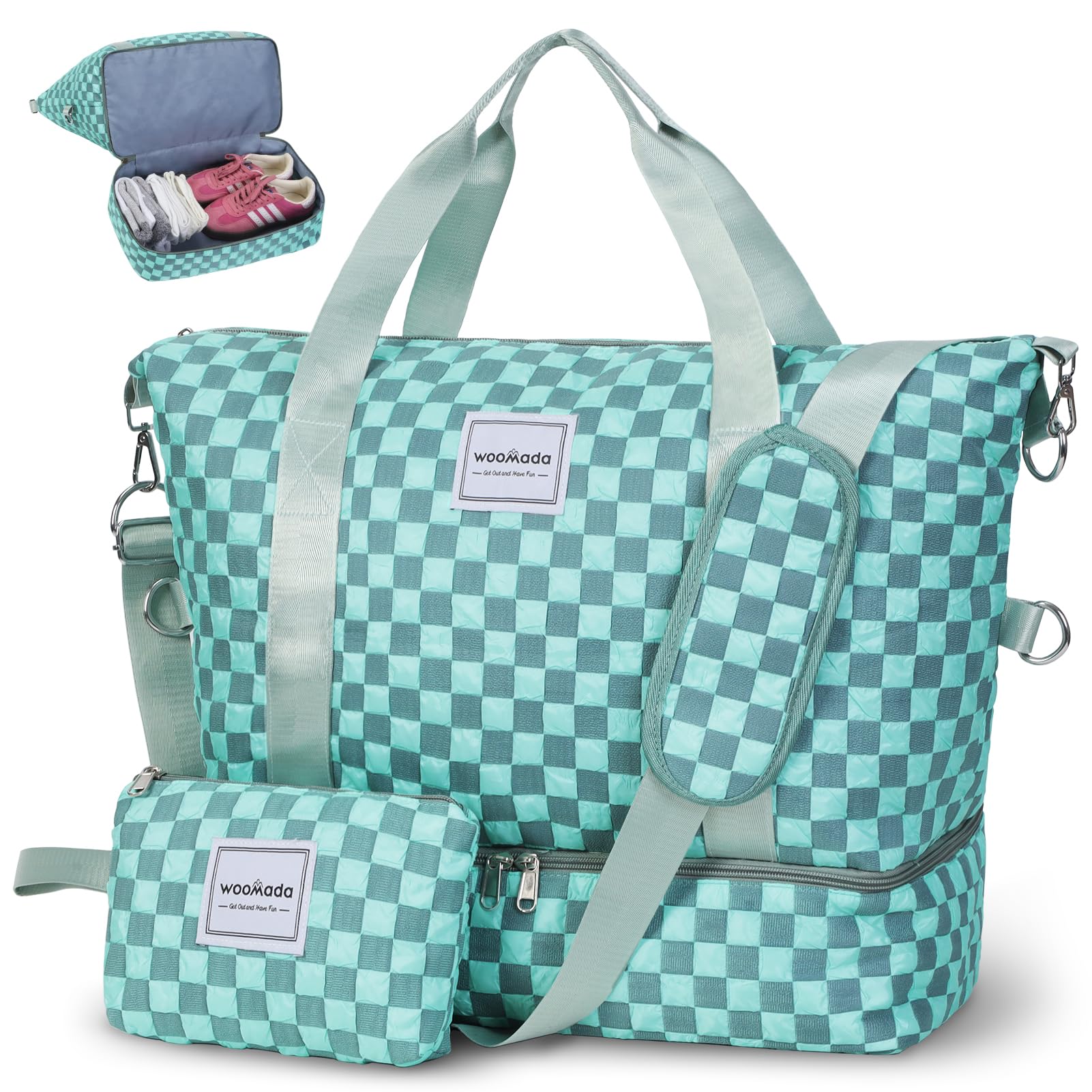 2pcs Set Travel Duffle