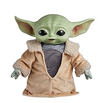 Mattel Star Wars – Din Grogu, peluce da 28 cm con testa rigida e corpo morbido, look ispirato a Star Wars: The Mandalorian Stagione 3, giocattolo per bambini, 3+ anni, HPG49