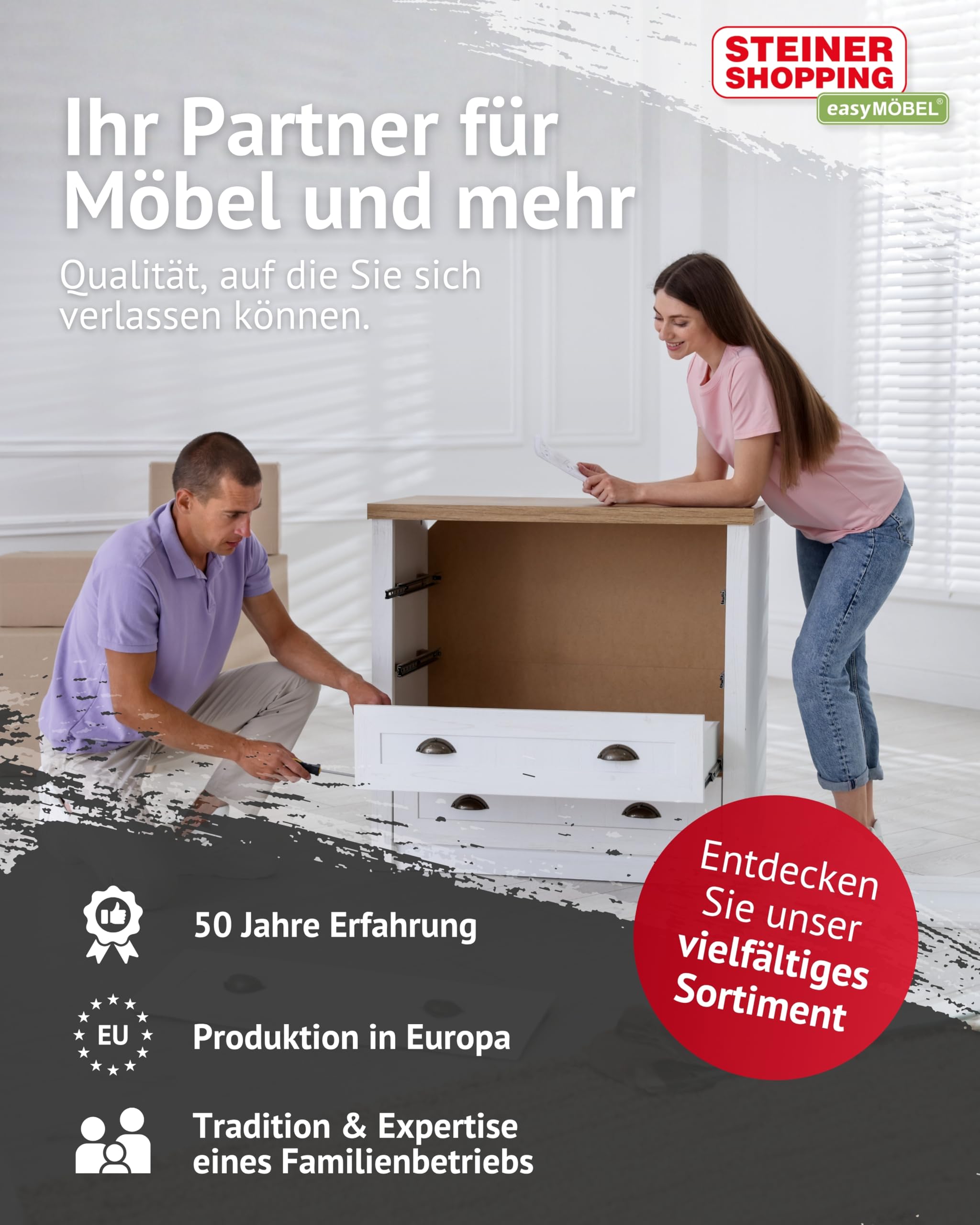 Steiner Shopping Gartenhaus Salzburg 19 mm I 180 x 130 cm aus Holz I Massiver Geräteschuppen mit Doppeltür I Kompaktes Gerätehaus für Gartengeräte & Fahrräder I Robuster Gartenschuppen