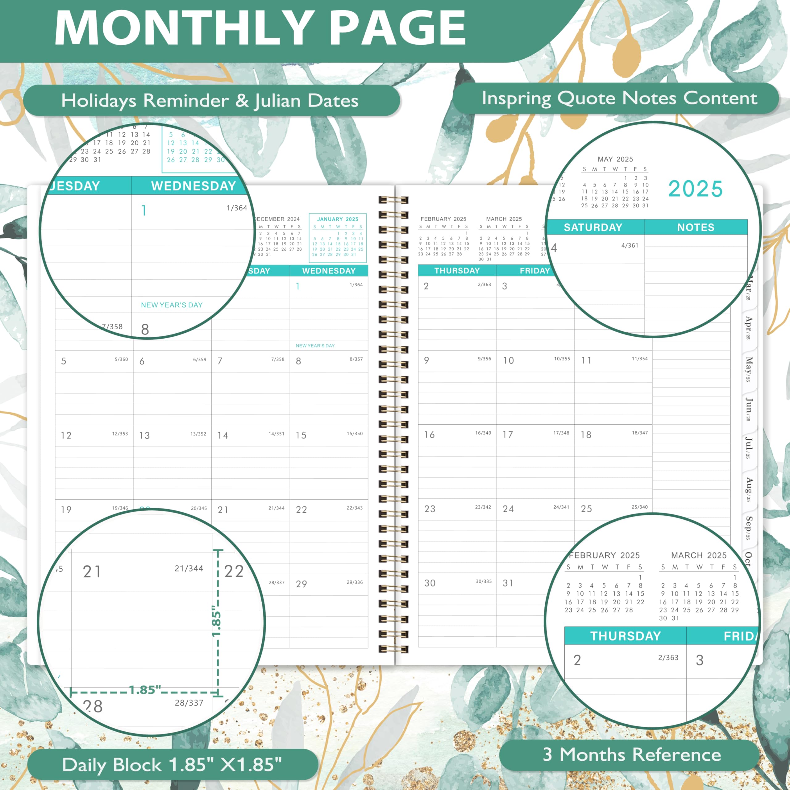 Big Monthly Planner 8.5 x 11