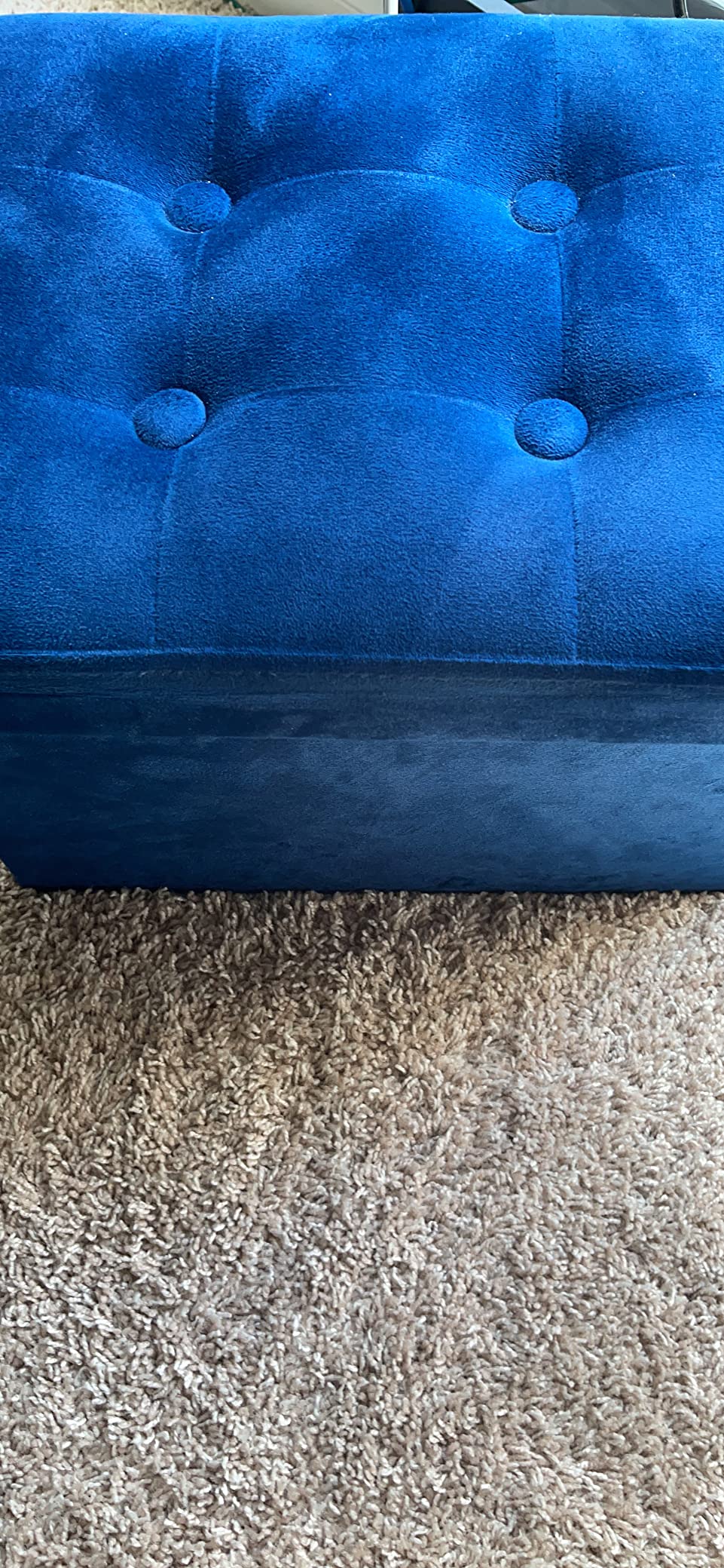 5/mo Finance LINMAGCO Ottoman Storage Ottoman 17 Inch Folding