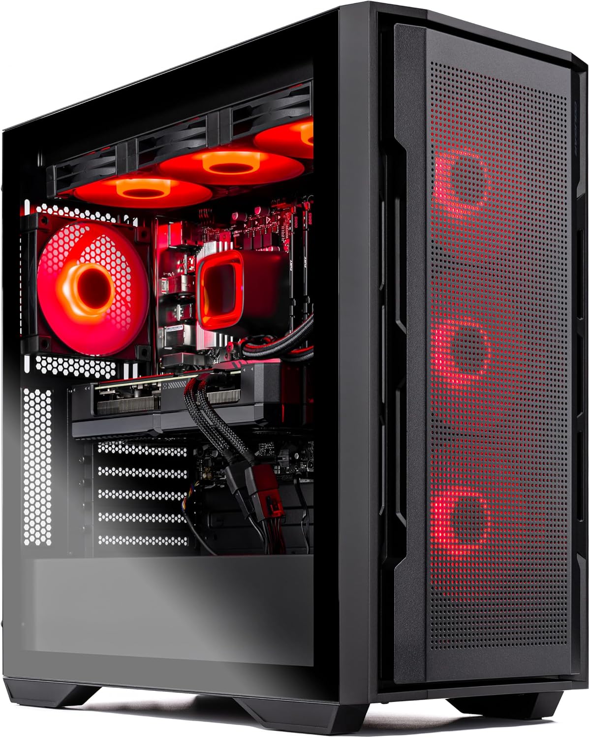 Skytech Gaming Rampage Gaming PC, Intel i7 14700F 2.1GHz, NVIDIA RTX 5080 16GB VRAM, 2TB Gen4 NVMe SSD, 32GB DDR4 RAM 3200, 850W Gold ATX 3 PSU, 360 ARGB AIO, WI-FI 5, Windows 11, Desktop
