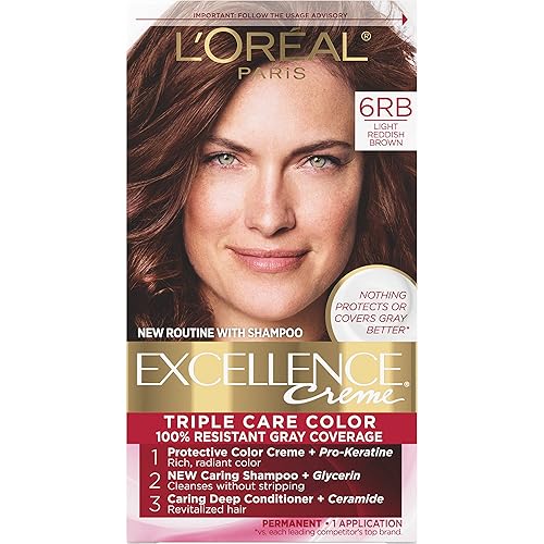 Miniatura 9 de Crema con complejo de pro-keratina de LOreal Paris Excellence Total 1 6R Caoba Light