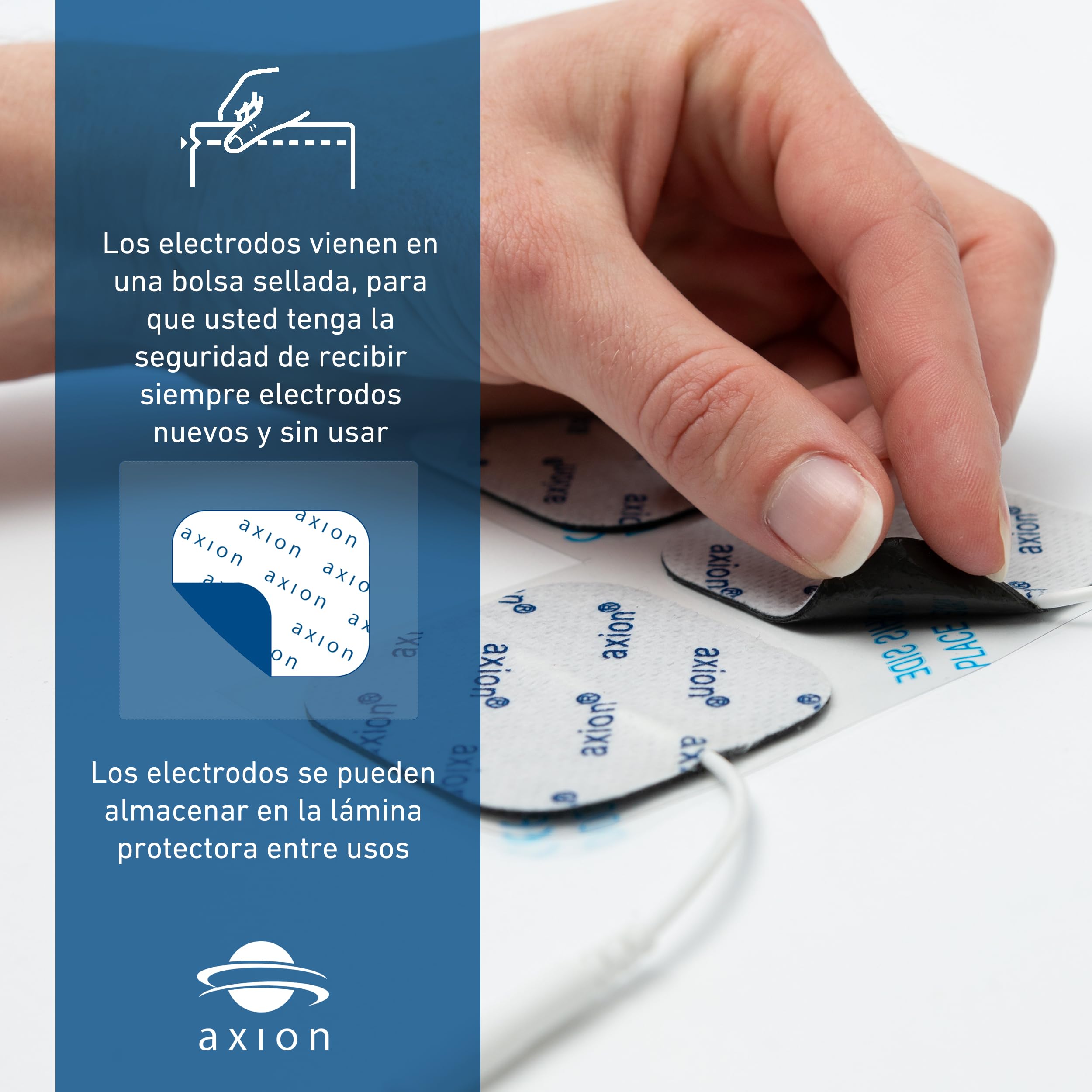 axion Electroestimulador Muscular TENS STIM-Pro Comfort | Aparato de Corrientes de electroestimuación para Tratar y aliviar el Dolor