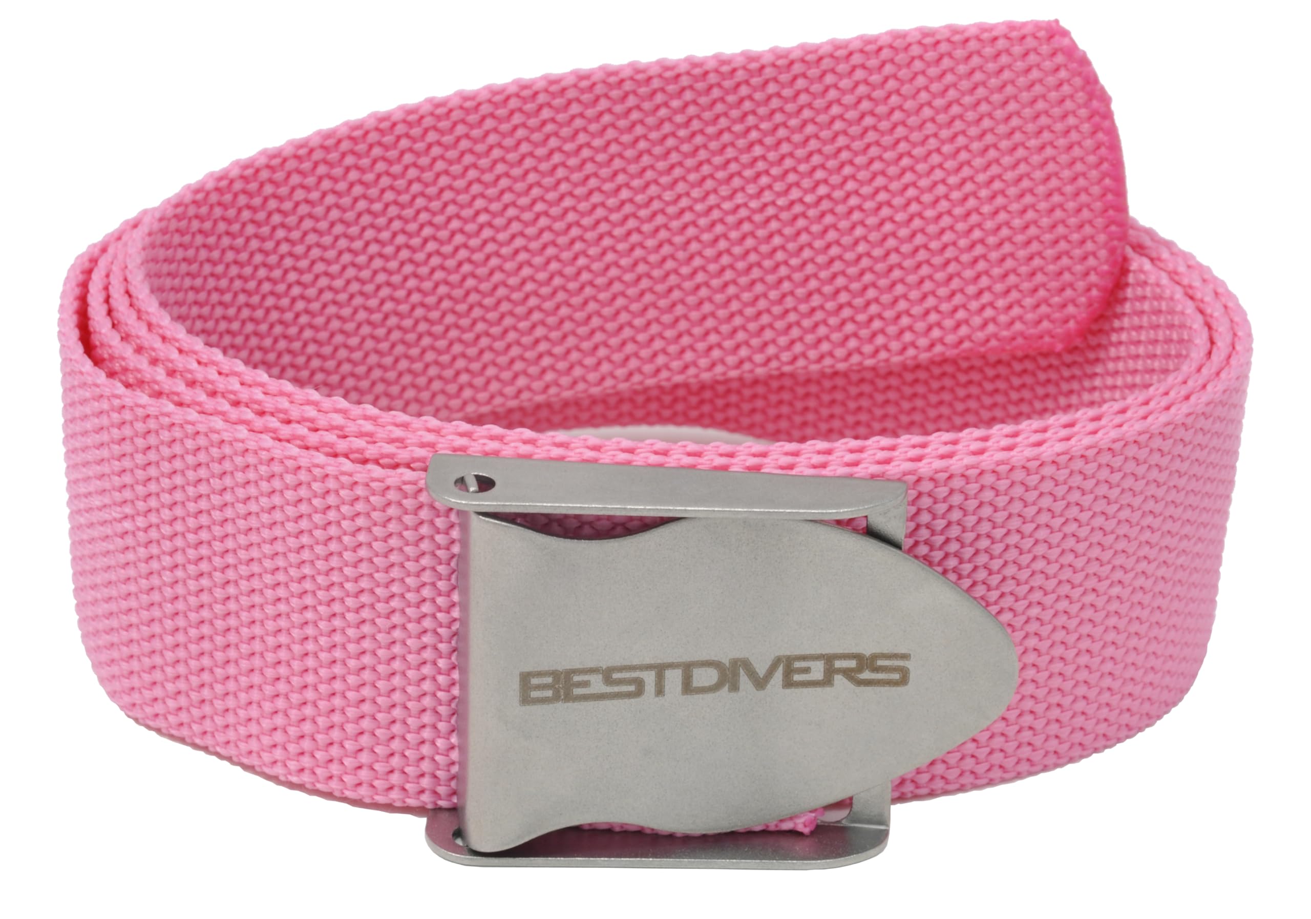 BEST DIVERS Fuchsia Belt Stainless Steel Buckle, Sub Man