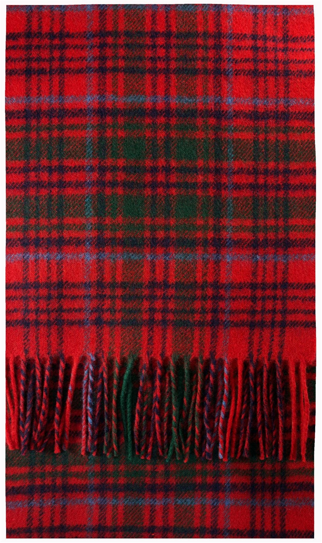 I LUV LTD Grant Clan Modern Tartan Luxury Brushwool Scarf
