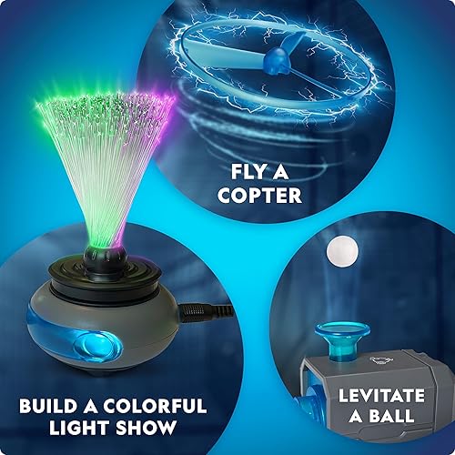 Miniatura 3 de National Geographic - Kit de circuito electrónico para niños con 60 proyectos de circuito eléctrico, juguete STEM de circuito eléctrico, proyectos