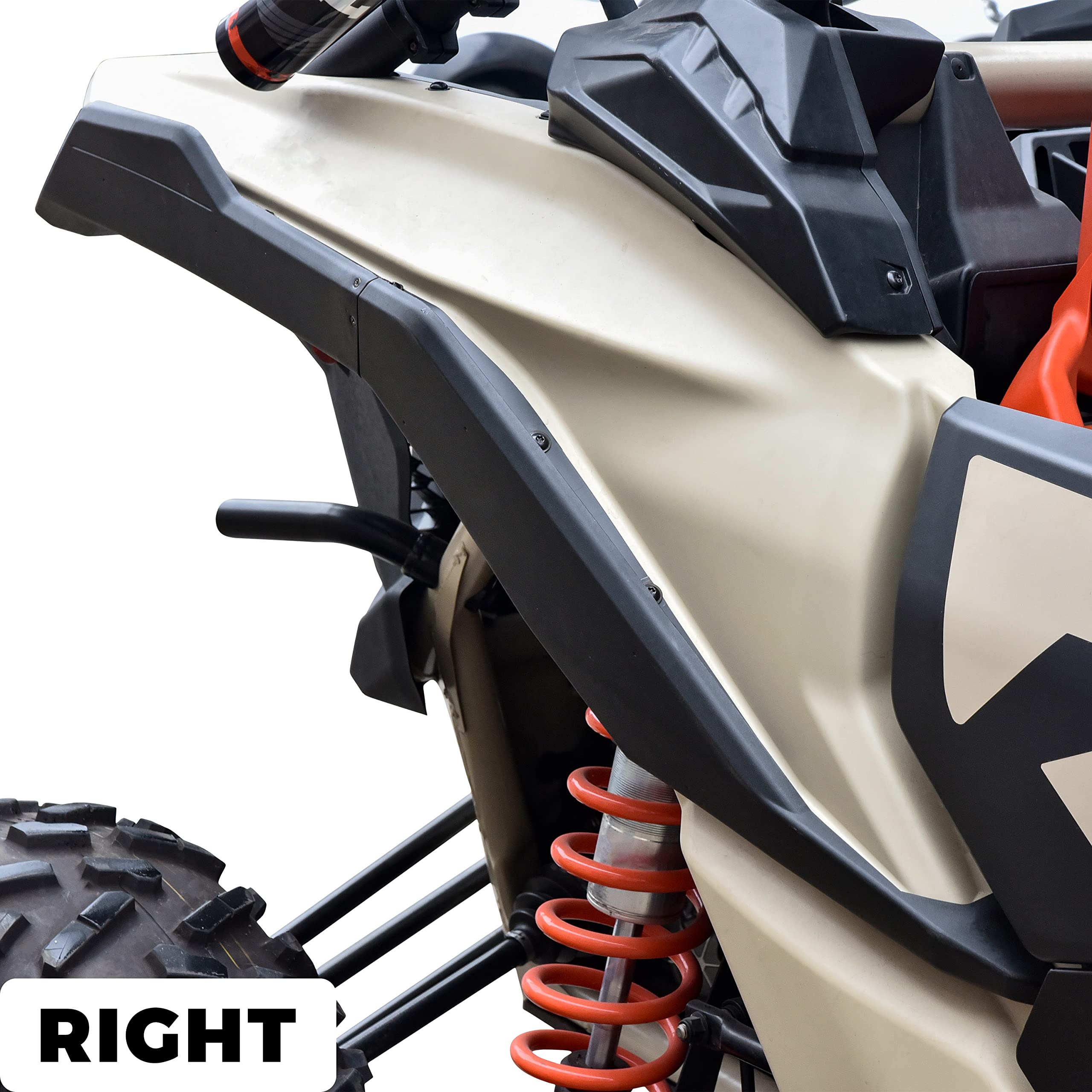 K parafanghi anteriori neri 705012456 705012457 per Can-am Maverick X3 Max R RR 4x4 XMR XDS XRC XRS DS RS Turbo DPS 900 HO  201355758