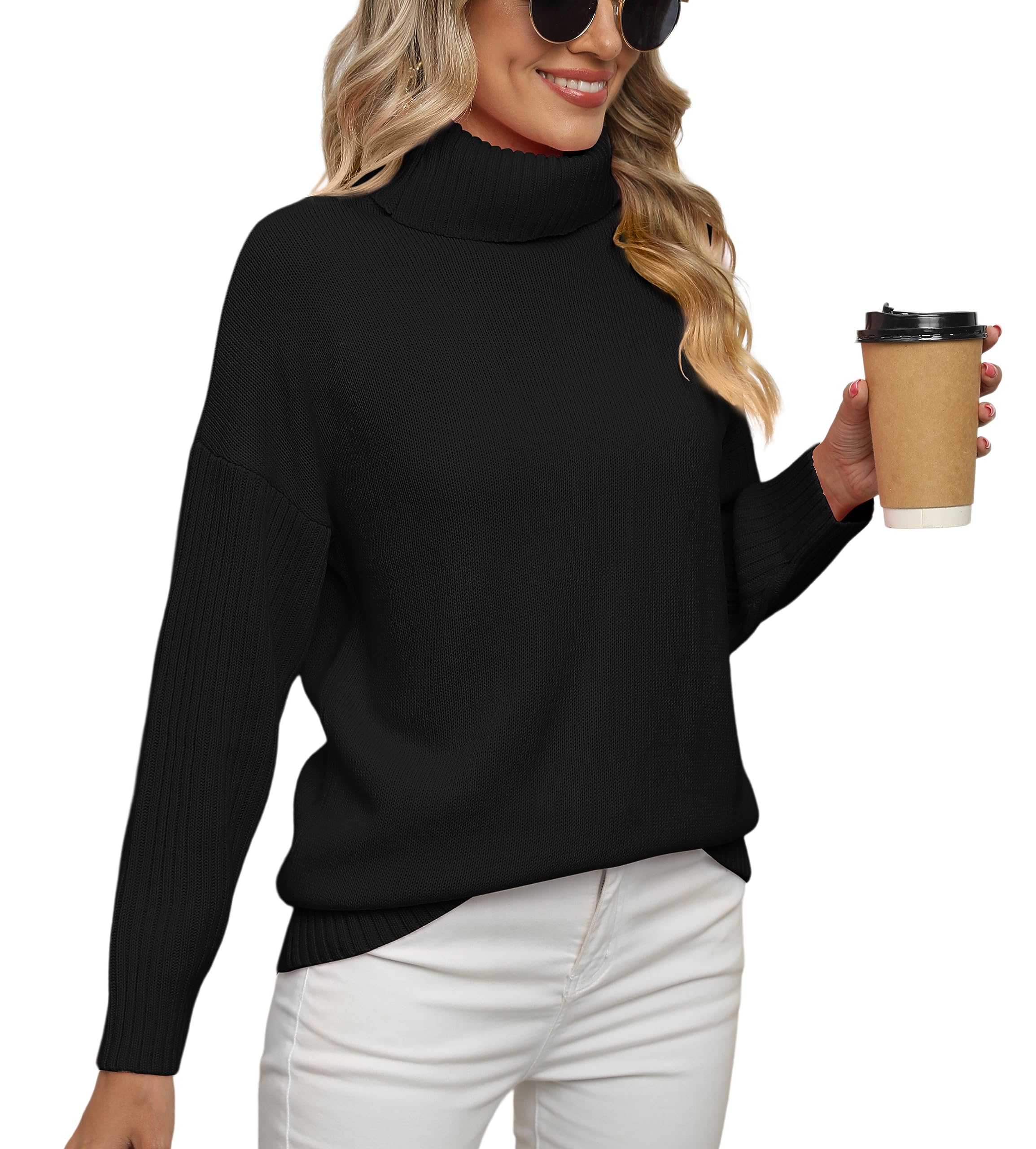 Jouica Batwing Turtleneck