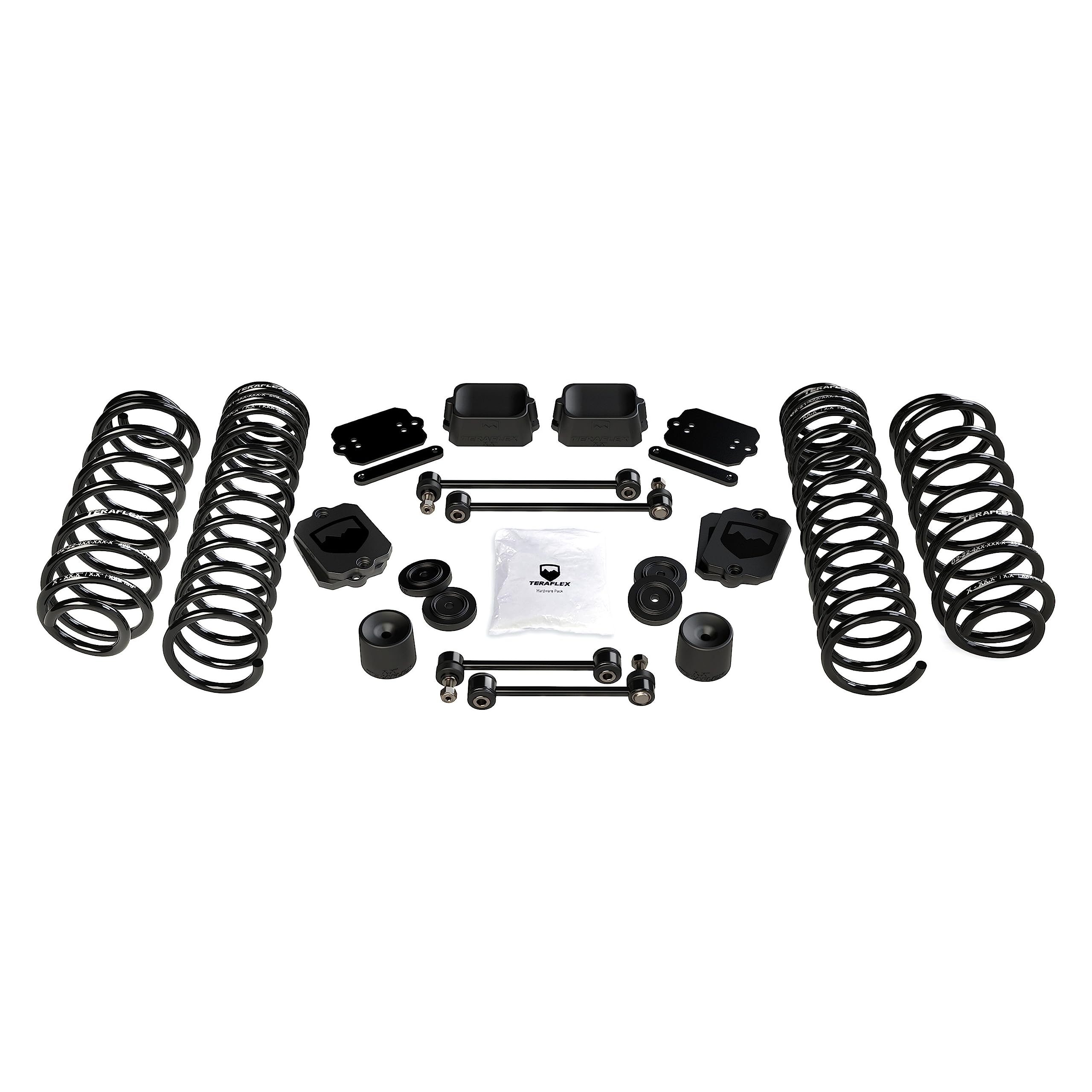 JLU 4-Door: 2.5” Coil Spring Base Lift Kit