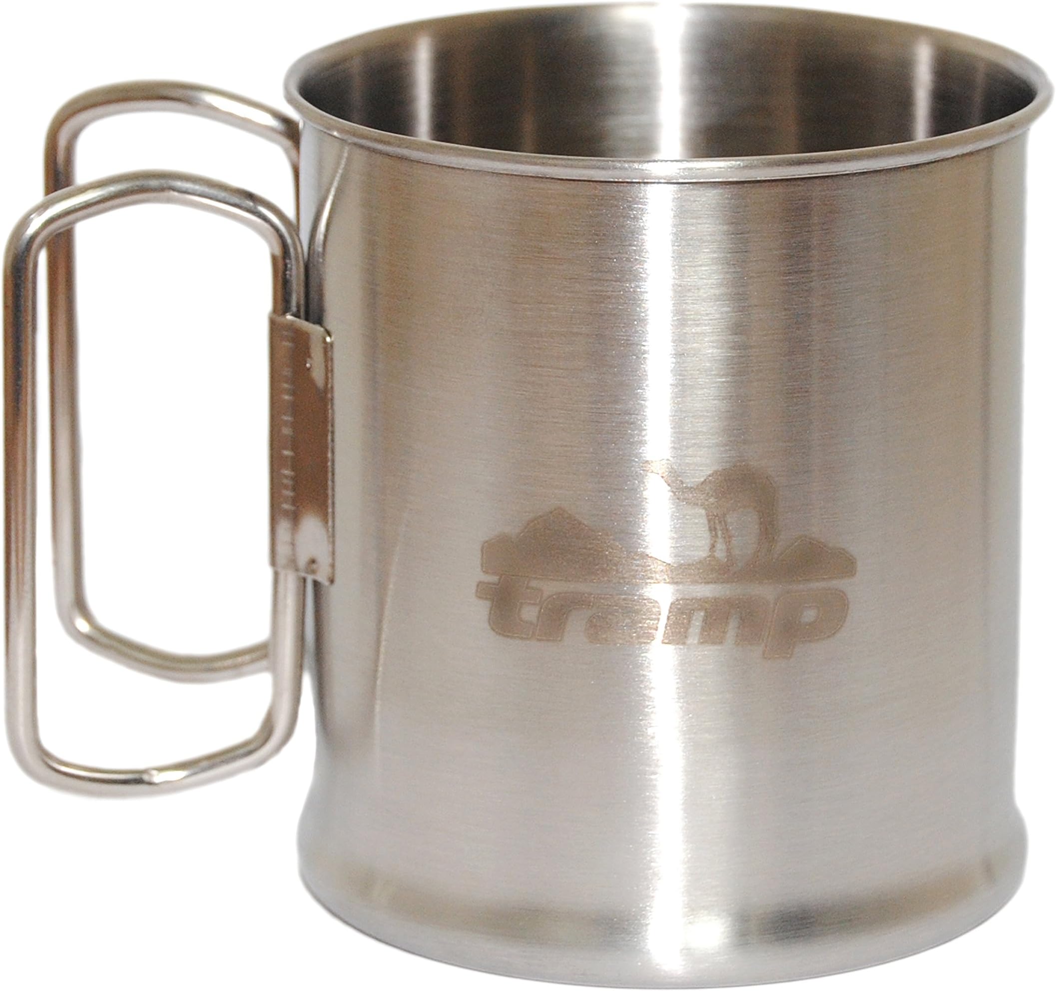 Stainless Steel Camping Mug with folding handles 300 ml (10,15 oz) for Outdoors, Hiking, Travel, Indoors, Home, Office, Picnic,Space Saver Mug, Outdoors Glacier Stainless Cup. BUY ONE NOW! (1)