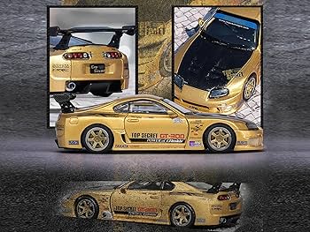 オートサロン限定 inno TOP SECRET トヨタ スープラ 6台 セット 新品 IN64-A80TS-GOLD INNO イノモデル 1/64 トヨタ Toyota