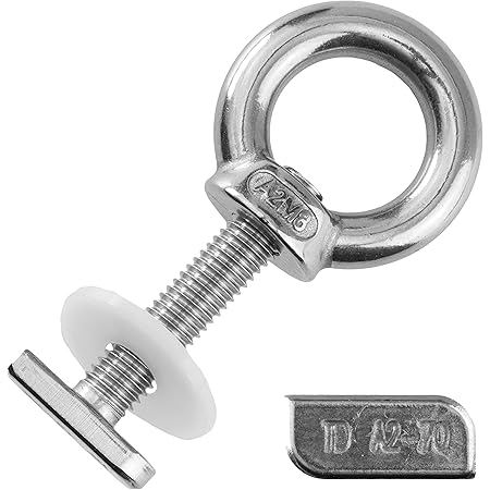 VOSSOT 30 Stück Nylon Unterlegscheiben M8 - Schwarze Isolierscheiben Für Möbel & Elektronik