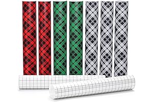 Christmas Vinyl Buffalo Plaid Vinyl