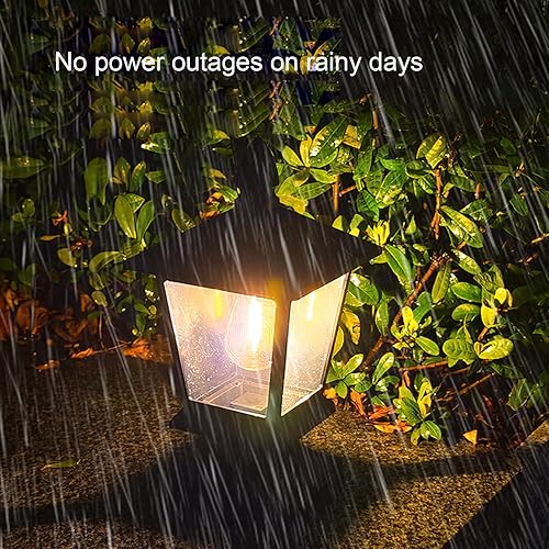 Miniatura 4 de aqxreight Solar Outdoor Landscape Lighting with Built in High Efficiency Solar Panel for Garden Villa Park Pathway