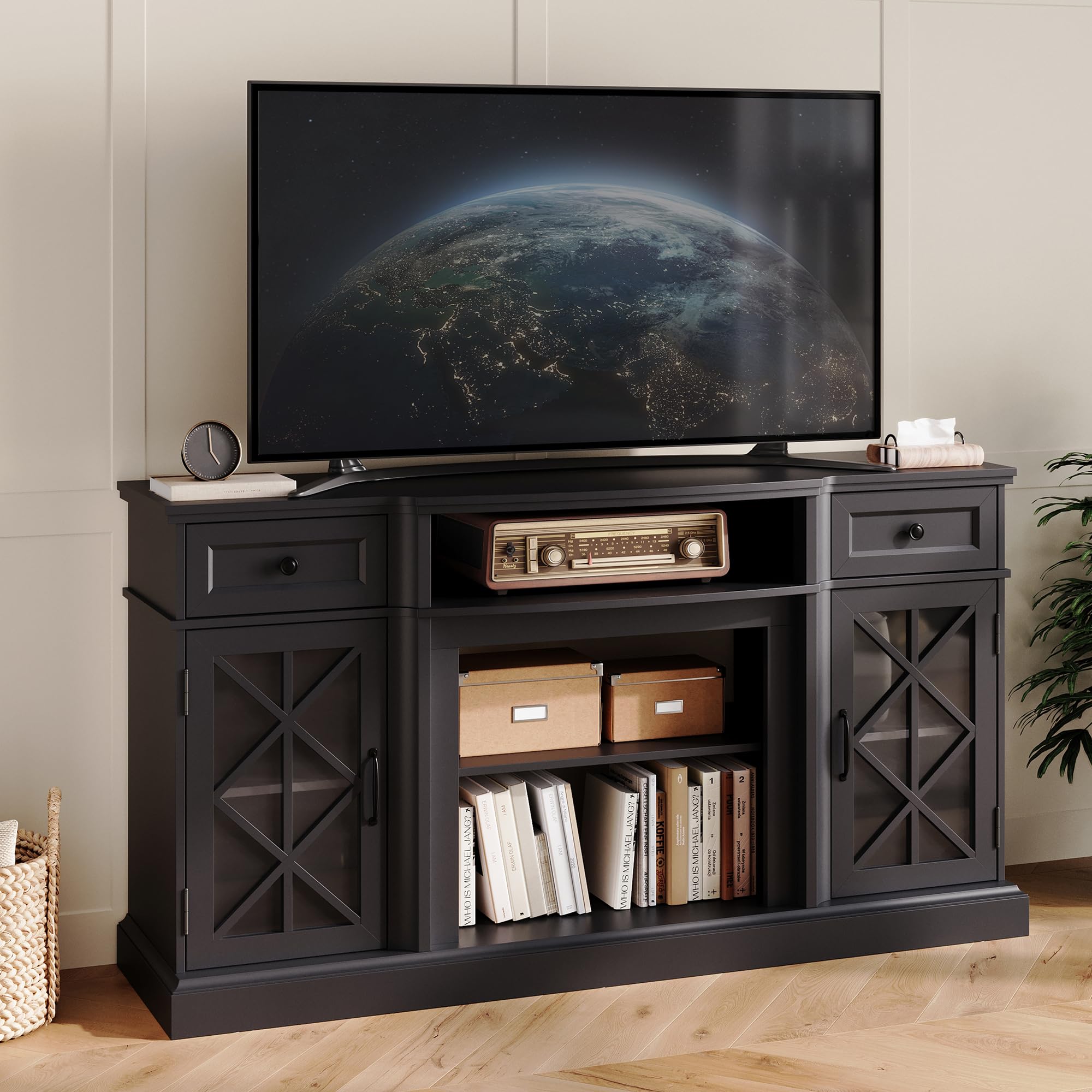 LINSY HOME Entertainment Center