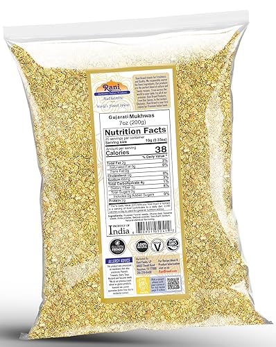 Miniatura 3 de Rani Gujarati Mukhwas (Mezcla especial para después de la cena) 7 oz (200 g)  Vegano  Kosher  Apto para gluten  Sin colores  De origen indio
