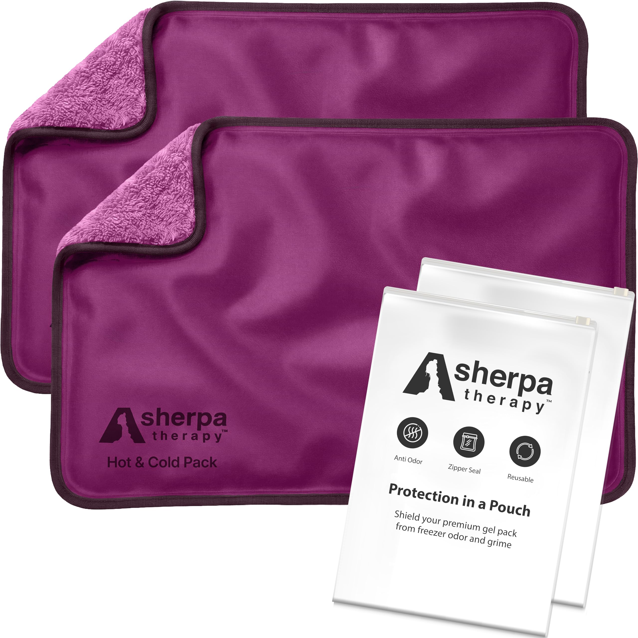Sherpa Therapy Medium Flexible Gel Ice Packs