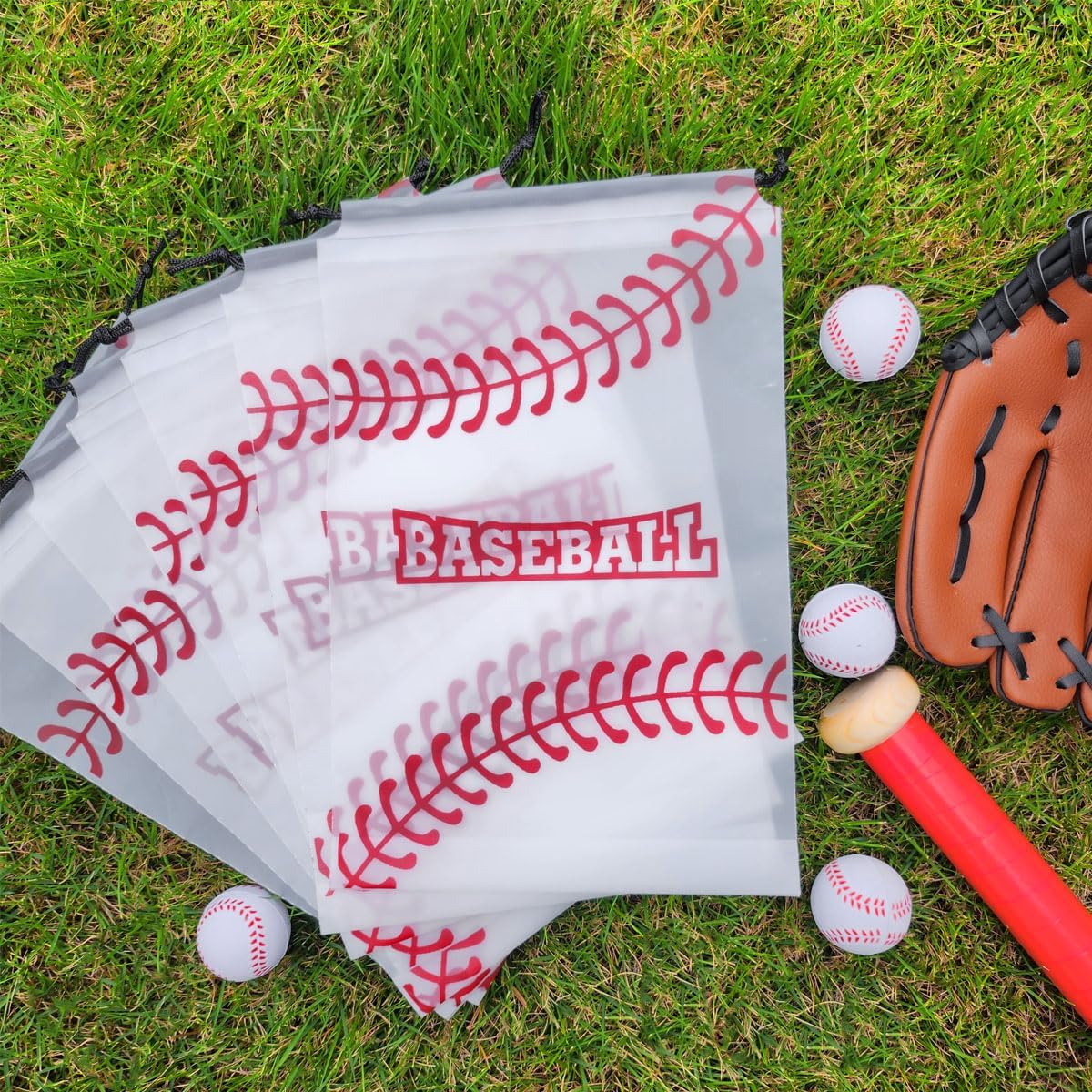 134 PCS Baseball Party Favors, 12 Set Goodie Bag, Mini Stress Balls, Baseball Stickers, Rubber Bracelets, Keychain, Tattoo Stickers, Slap Bracelets, Whistle for Baseball Themed Party Supplies - Image 2