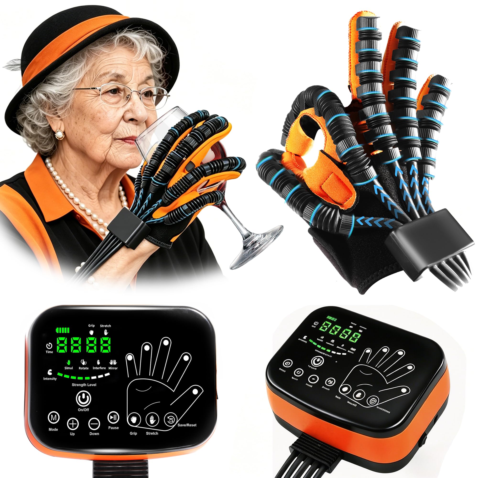 Hand Rehabilitation Robot Gloves for Stroke Recovery