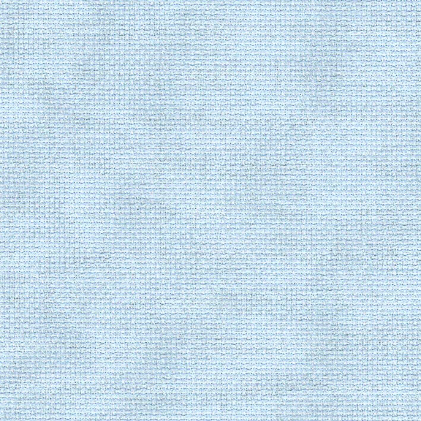 Zweigart 18 Count Aida Cross Stitch Fabric – Blue (503), 39.4" x 59", Narrow 100% Cotton Strip for Embroidery Borders & Projects