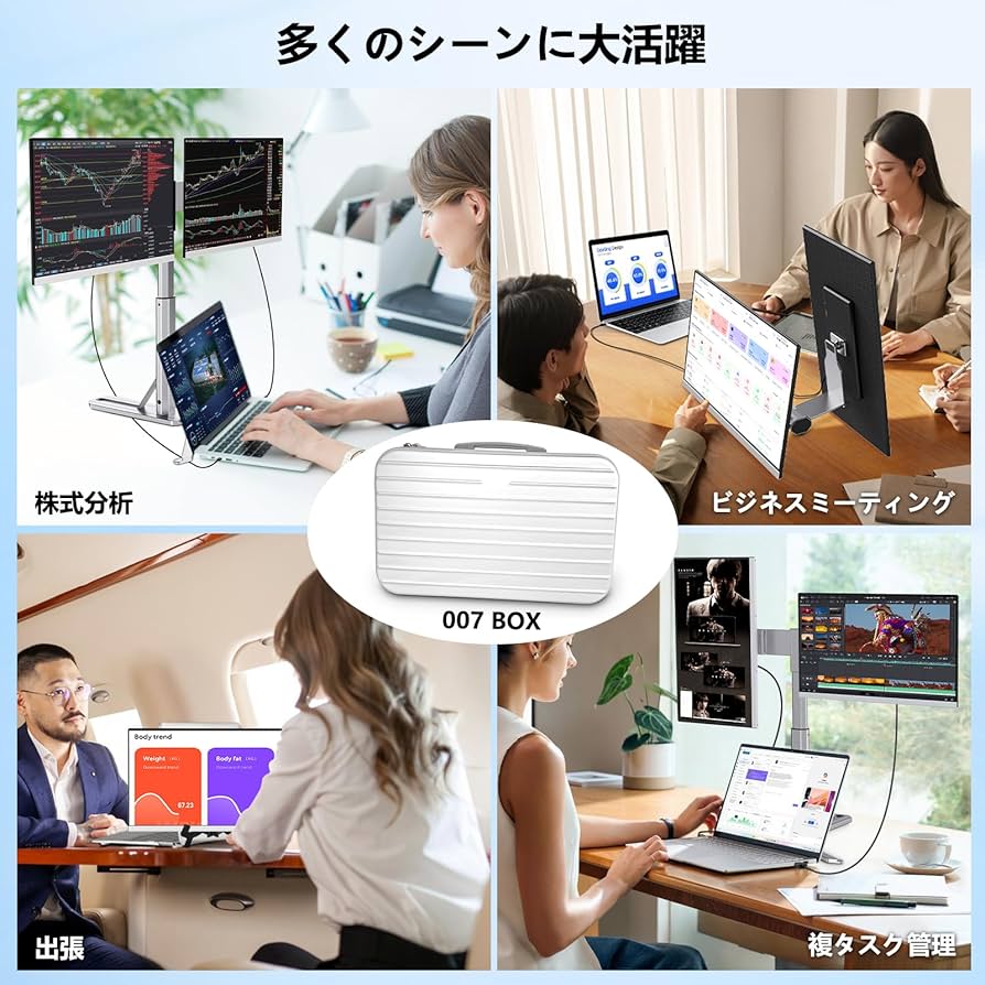 Amazon.co.jp: Laptomo Z2 デュアルモニター15.6インチ 1080P
