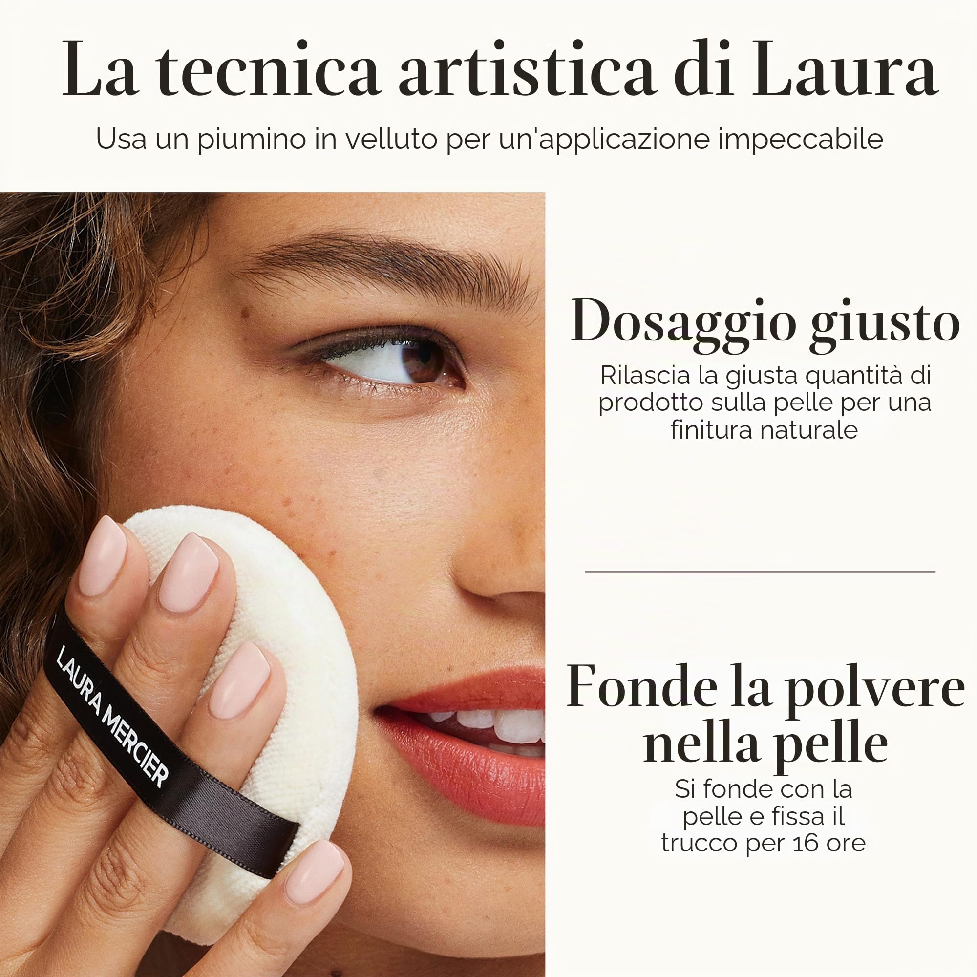 Laura Mercier Cipria fissante trasparente in polvere libera senza talco