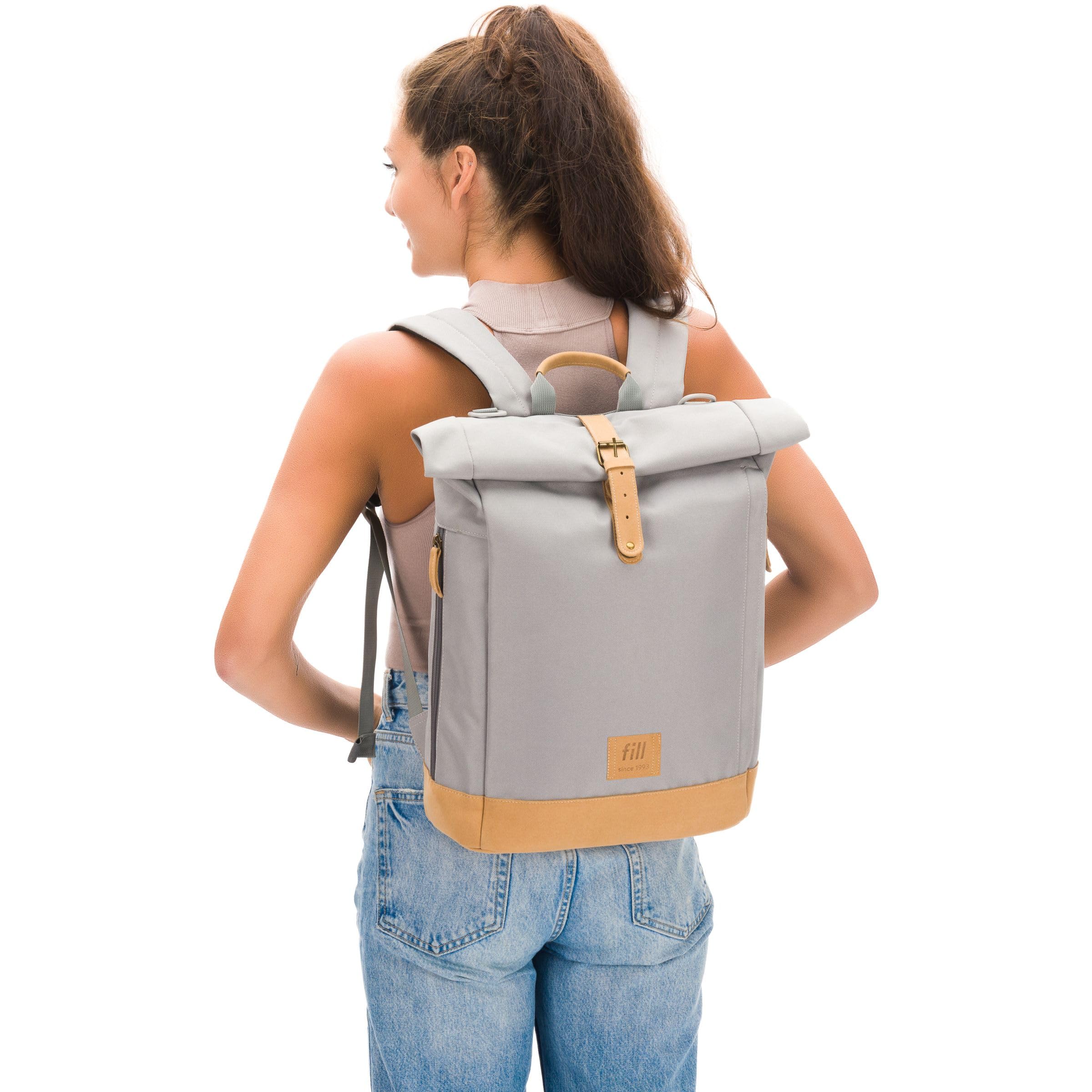 Fillikid Wickelrucksack Berlin | Baby Wickelrucksack mit Kinderwagenbefestigung | Wickeltasche Rucksack für Mama und Papa | Babytasche, Backpack mit Wickelunterlage & Flaschenwärmer